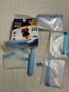 🆕Vacuum Bags for Travel with Hand Pump Airtight
