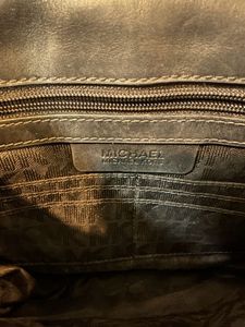 Michael Kors Black Flap Cross Body Bag