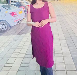Purple Kurta