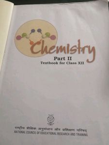 Ncert Textbook Part 1 And 2 Chemistry