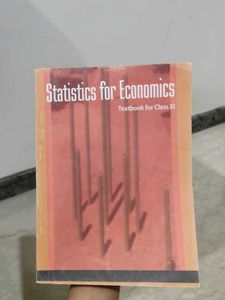 STATISTICS FOR ECONOMICS CLASS 11 NCERT BOOK