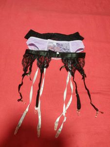 Combo 3 Garter Balt Size S
