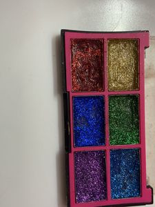 SFR girl glitter gel eyeshadow palette