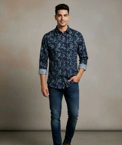 Floral Print Casual Shirt New