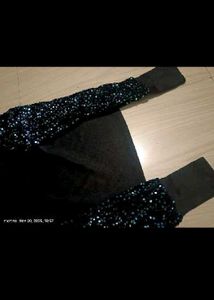 Black Sequin Top