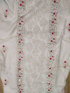 Elegant White Kurta Set