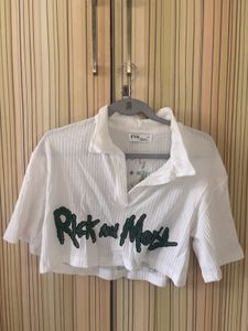 Rick and Morty Crop Top