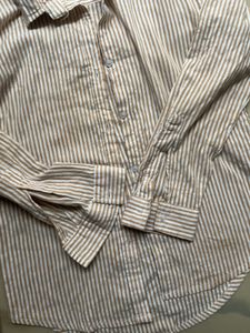 Striped Button-Down Shirt