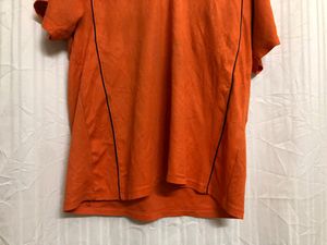 Orange Short Sleeve Polo T Shirt