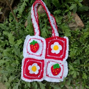 Crochet Square ⬜ Bag