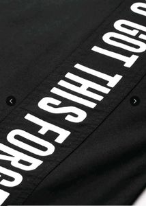 Black Graphic Print T-Shirt Dress