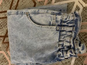 Acid Wash Denim Boyfriend Jeans