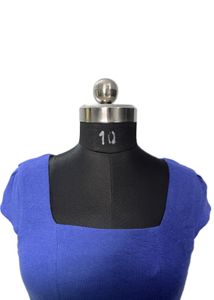 Blue Fitted Dress