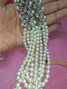 🔥offer New Kundan moti 4 Piece Set