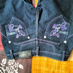 Black K-girl Denim Shorts