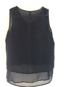 Bare Denim Black Top