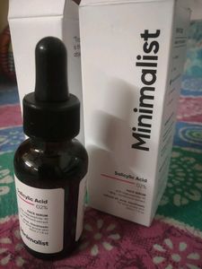 Brand New Salicylic Acid Minimalist