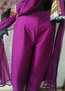 New Purpel Indan Outfit Kurta Set Long