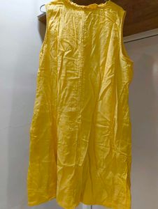 Yellow Ruffle Dress