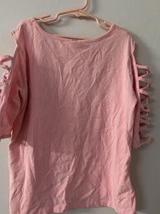 Pink Sequins Top