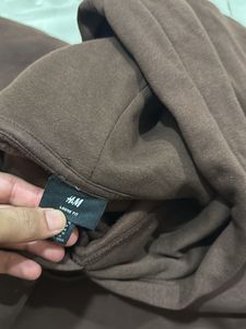 Brown Hoodie boxy fit