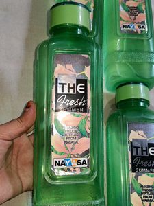 Fridge Water Bottle(Pack Of 4)