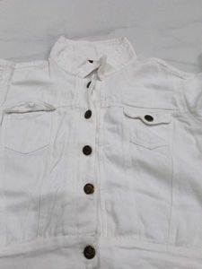 White Denim Jacket