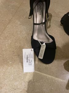 Monrow Essentials Black Heels - Brand New