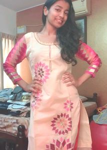 Floral Embroidered Kurta Set