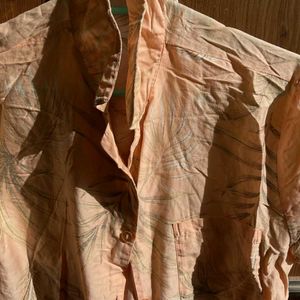 Tropical Print Shirt(nighty)