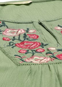 Cute Embroidery Top