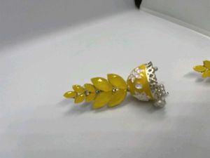 Yellow Earrings
