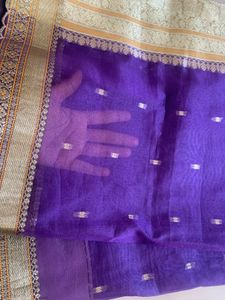 Stylish Blue Saree