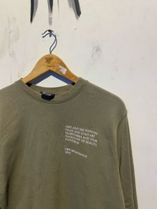 Nike Swoosh Olive Green Sweatshirt
