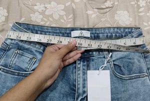 Light Wash Wide Leg Jeans