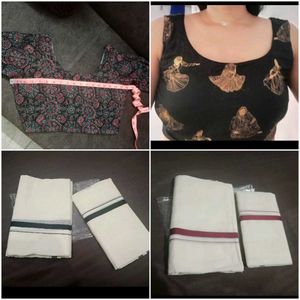 2 Blouse And 2set Mund For Womens