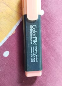 Pen And Highlighter