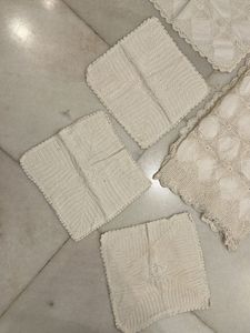 Handmade Crochet Double Bed Bedsheet