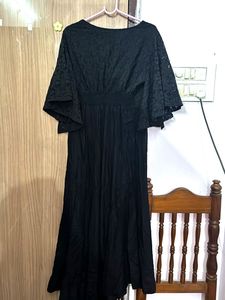 Elegant Black Ethnic Gown