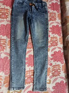 Acid Wash Denim Jeans