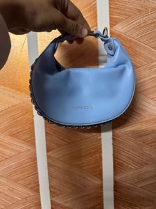 Miraggio micro Blue Chain Detail slingBag