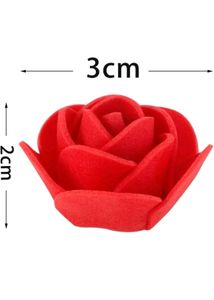 10 Pcs of Floating Mini Foam Rose Flower Heads