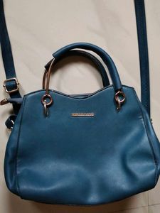 Blue Handbag &amp; Shoulder Bag