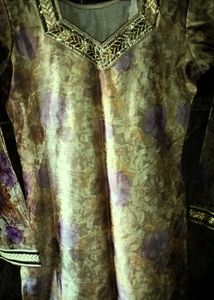 Floral Print Kurta