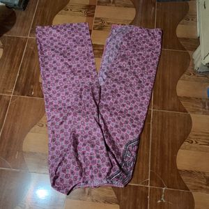 Embroidered Pink Kurta