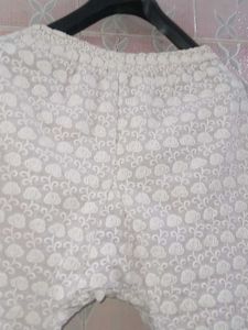 Beautiful Chikankari Plazo Pants