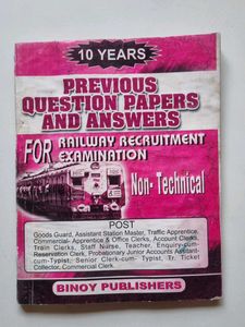 Railway Recruitment Exam Previous Papers
