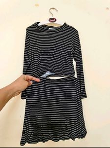 Striped Two-Piece Set 3-6 Years