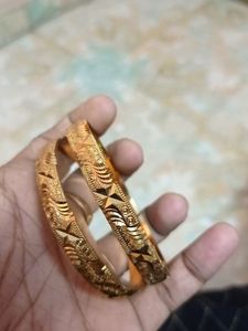 Beautiful Golden Colour Bangle New One