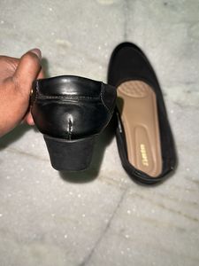Bata Black Casual Shoes